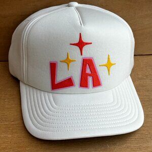 FRED SEGAL MITCHELL & NESS RETRO LA STAR LOGO SNAPBACK HAT Embossed NEW